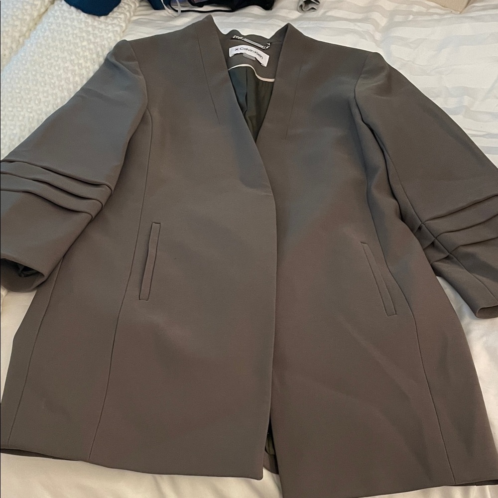 Stylish green Calvin Clien Women's Coat/ blazer